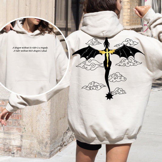 Dragon Tattoo Hoodie | Bookish Fantasy Sweater